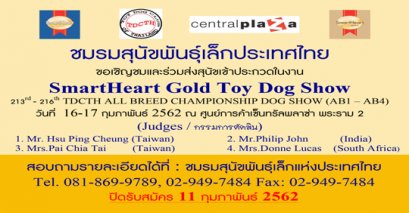 SmartHeart Gold Toy Dog Show 2019
